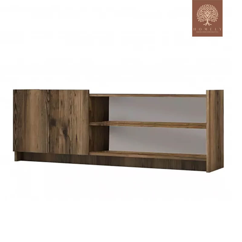 STEVO I ENSEMBLE DE MEUBLE TV ET TABLE BASSE - Homely