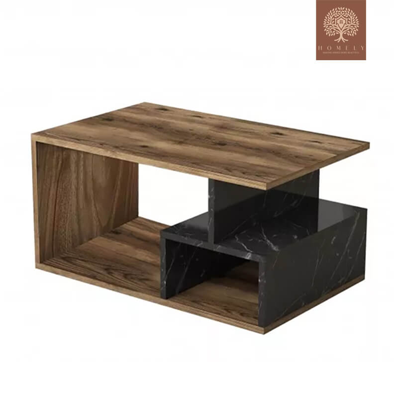 STEVO I ENSEMBLE DE MEUBLE TV ET TABLE BASSE - Homely