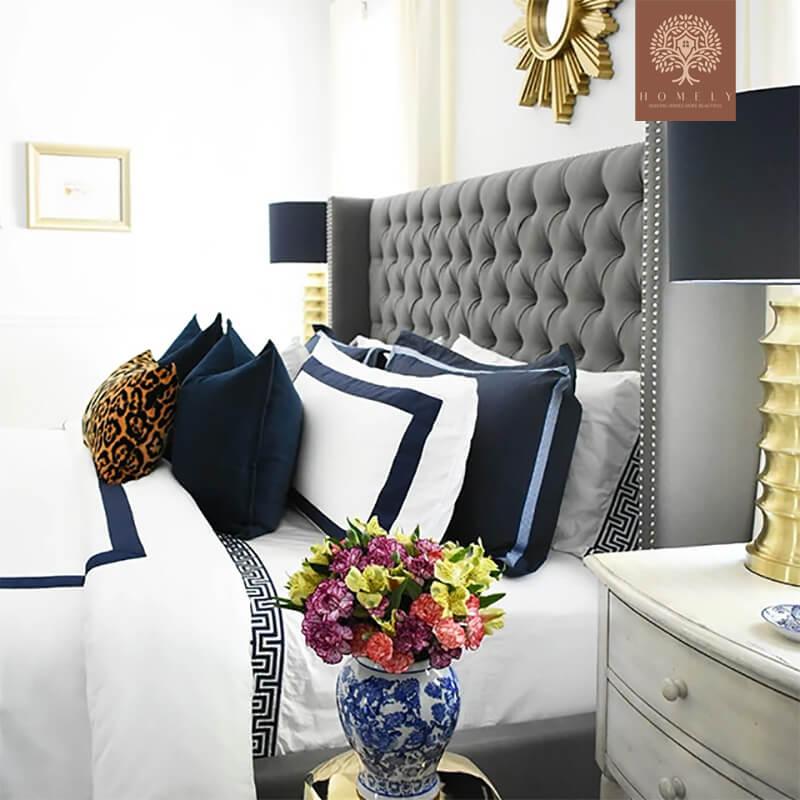 MILO-LIT CAPITONNÉE EN VELOURS- Homely