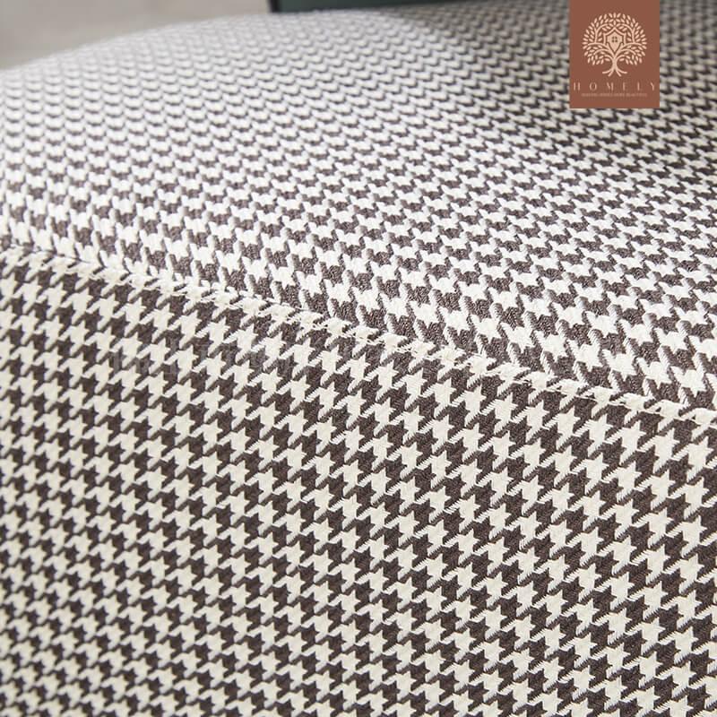 MINERVA-MID CENTURY FAUTEUIL EN SIMILICUIR NOIR- Homely