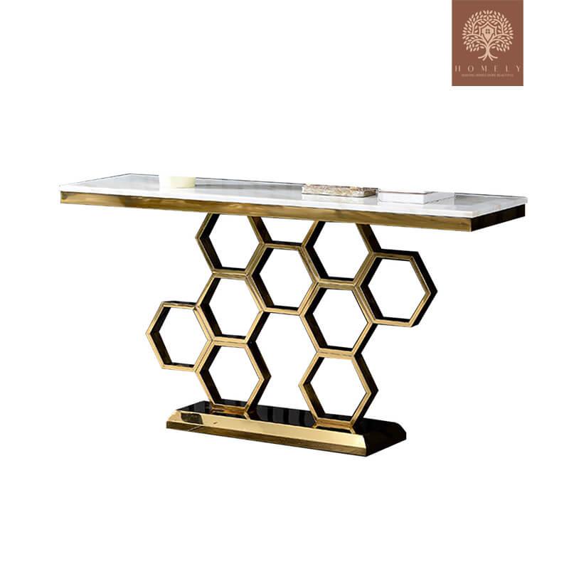 RAYNER-CONSOLE RECTANGULAIRE CONTEMPORAINE- Homely