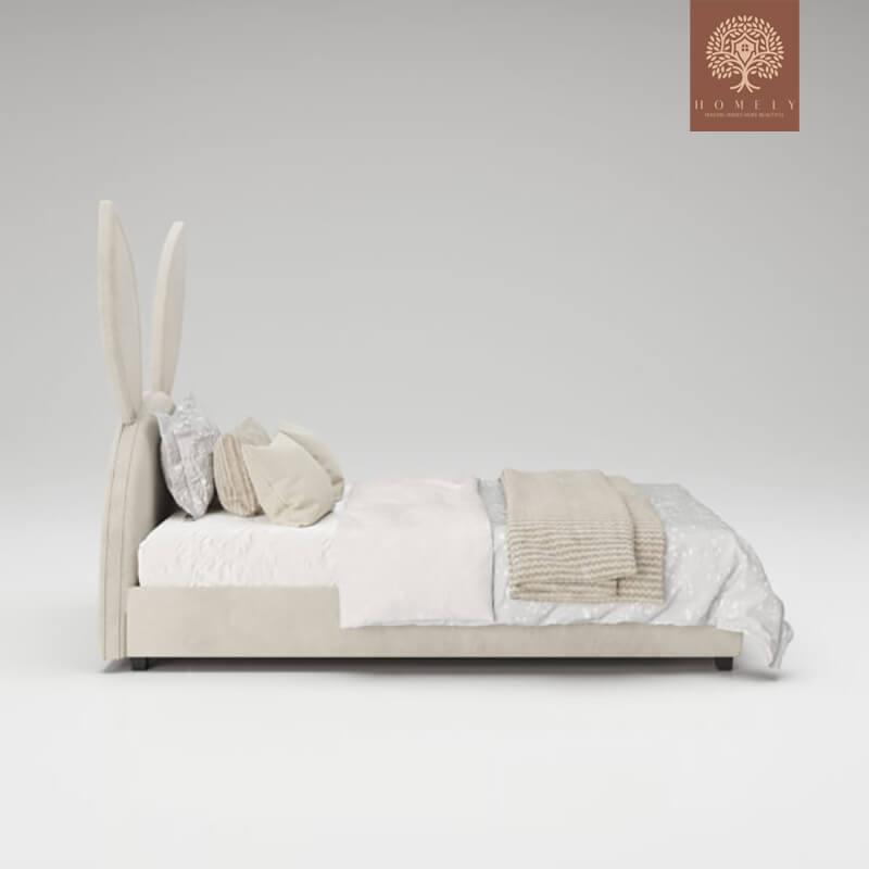 HONEY BUNNY-LIT MODERNE EN VELOURS POUR GARÇON ET FILLE- Homely