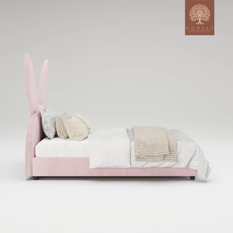 HONEY BUNNY-LIT MODERNE EN VELOURS POUR GARÇON ET FILLE- Homely