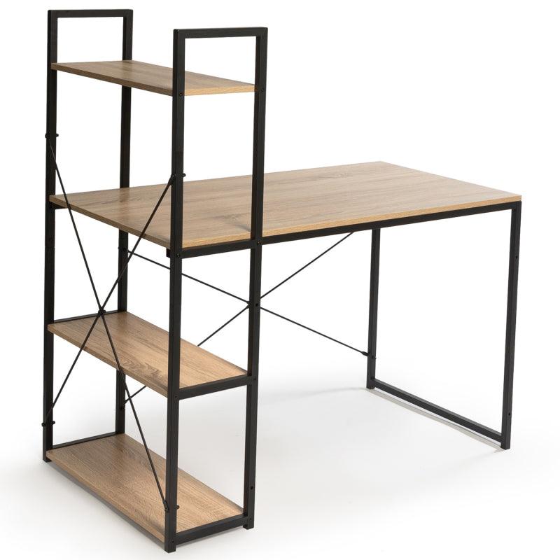 BUREAU BIBLIOTHÈQUE ULGA DESIGN INDUSTRIEL - Homely