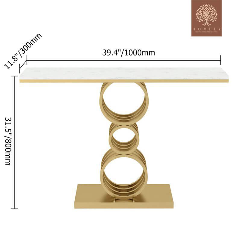 HINMAN-TABLE CONSOLE RECTANGULAIRE- Homely