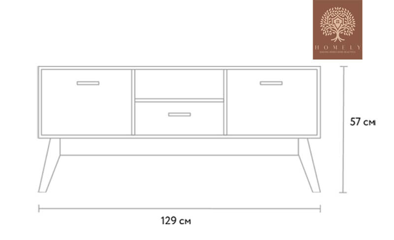 ANDERSON-ENSEMBLE DE MEUBLE TV,TABLE BASSE ET UNE VITRINE