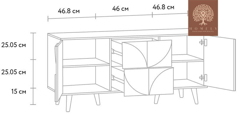 JIULIETTA I MEUBLE TV MODERNE - Homely