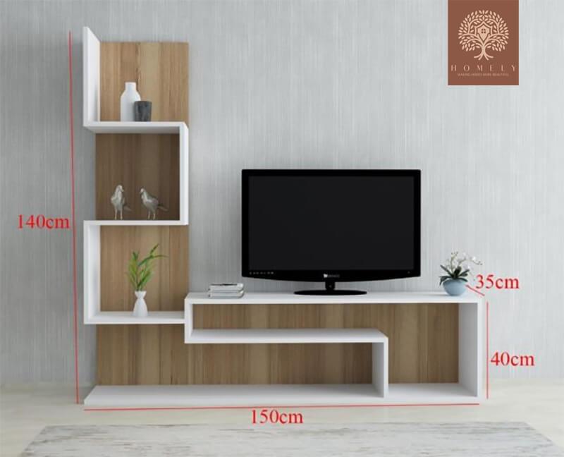 HELGA-MEUBLE TV MINIMALISTE- Homely