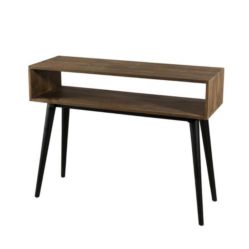 Console bois en pieds métal-ULGA - Homely