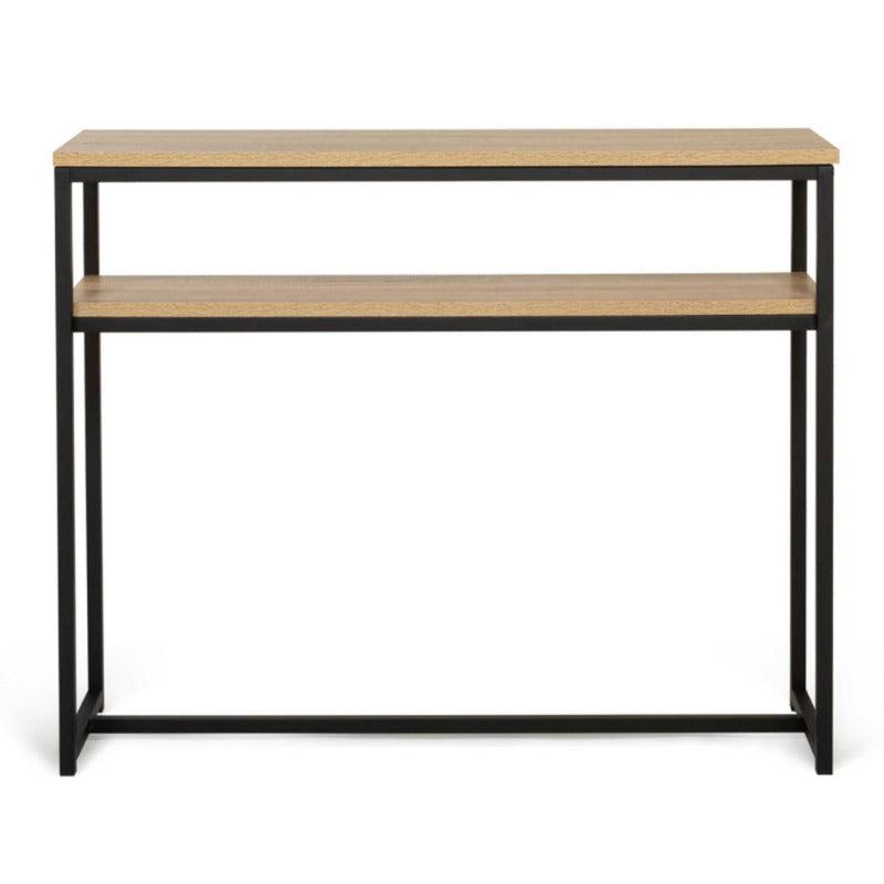 Console bois et métal double plateau-ULGA - Homely