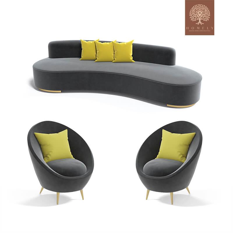 LARK-ENSEMBLE DE 2 FAUTEUILS D&