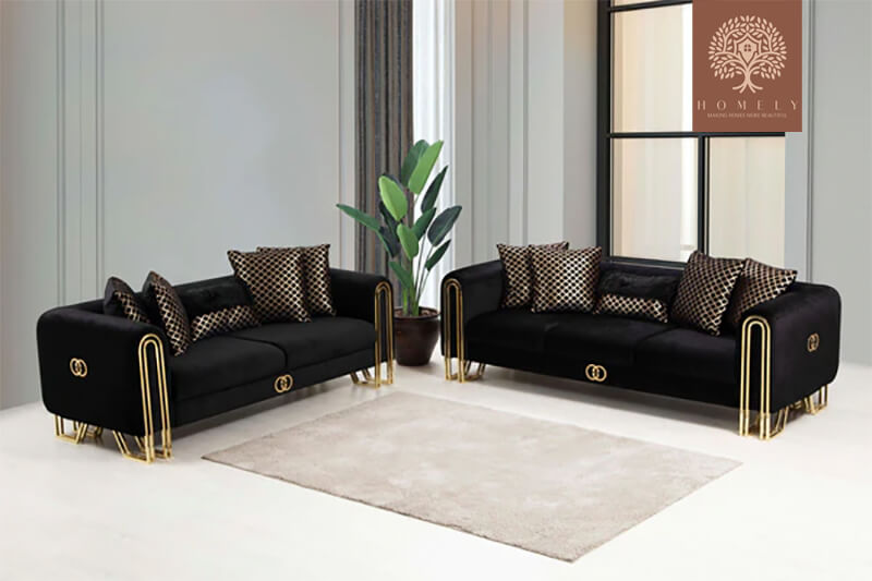 GUCCI-ENSEMBLE DE CANAPÉ LUXE 6 PLACES-