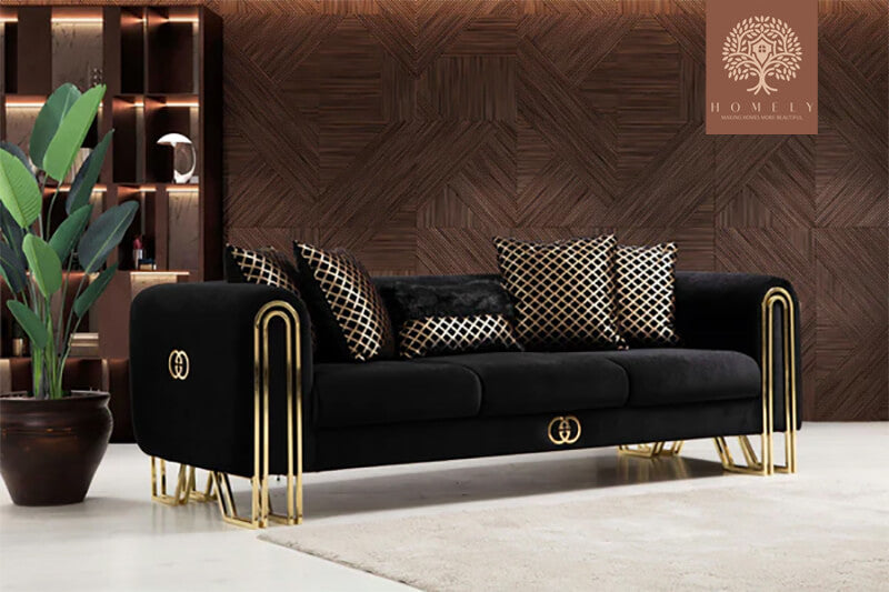 GUCCI-ENSEMBLE DE CANAPÉ LUXE 6 PLACES-