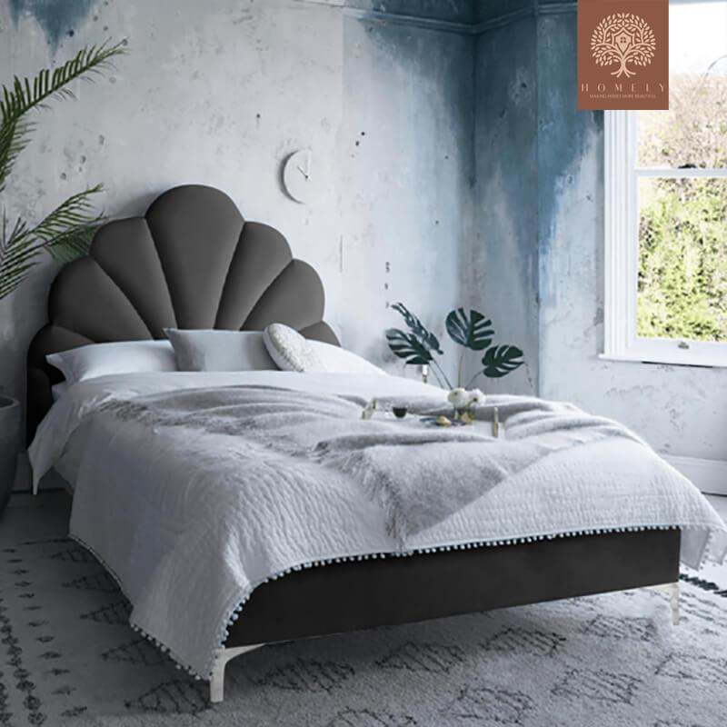 SHELL-LIT MODERNE EN VELOURS POUR GARÇON ET FILLE- Homely