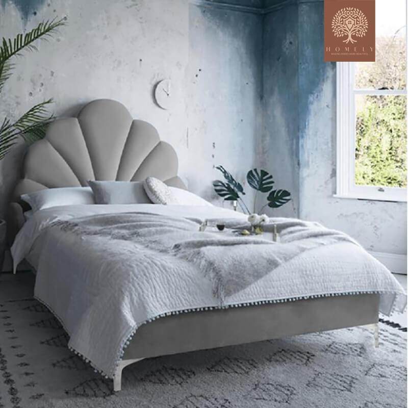 SHELL-LIT MODERNE EN VELOURS POUR GARÇON ET FILLE- Homely