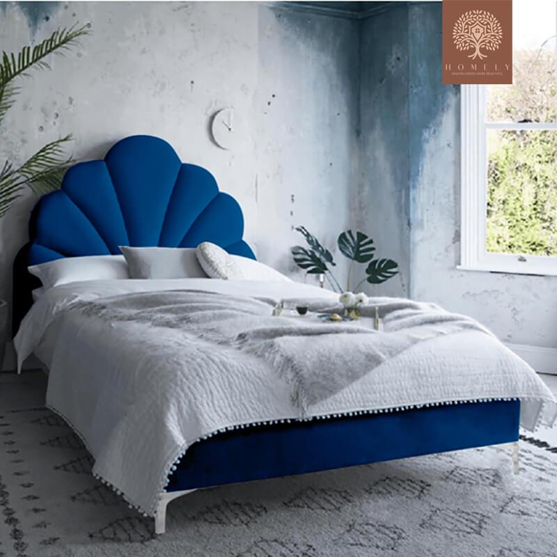 SHELL-LIT MODERNE EN VELOURS POUR GARÇON ET FILLE- Homely