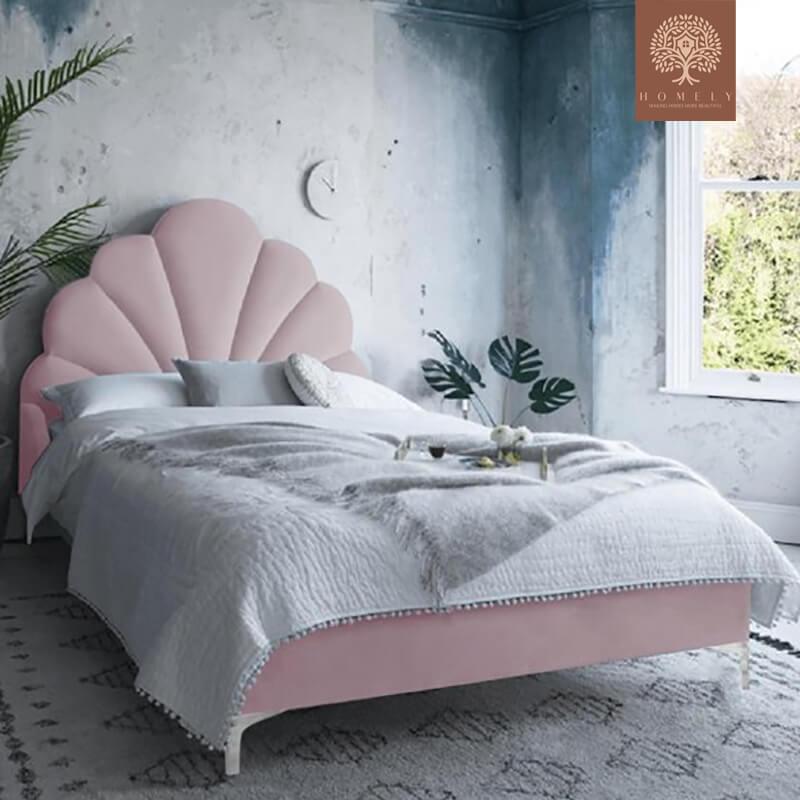 SHELL-LIT MODERNE EN VELOURS POUR GARÇON ET FILLE- Homely