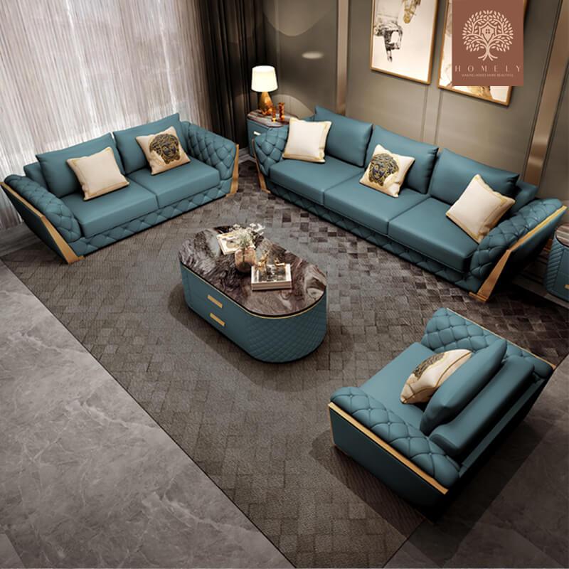 GIULIETA-ENSEMBLE DE 3 CANAPÉS MODERNES- Homely