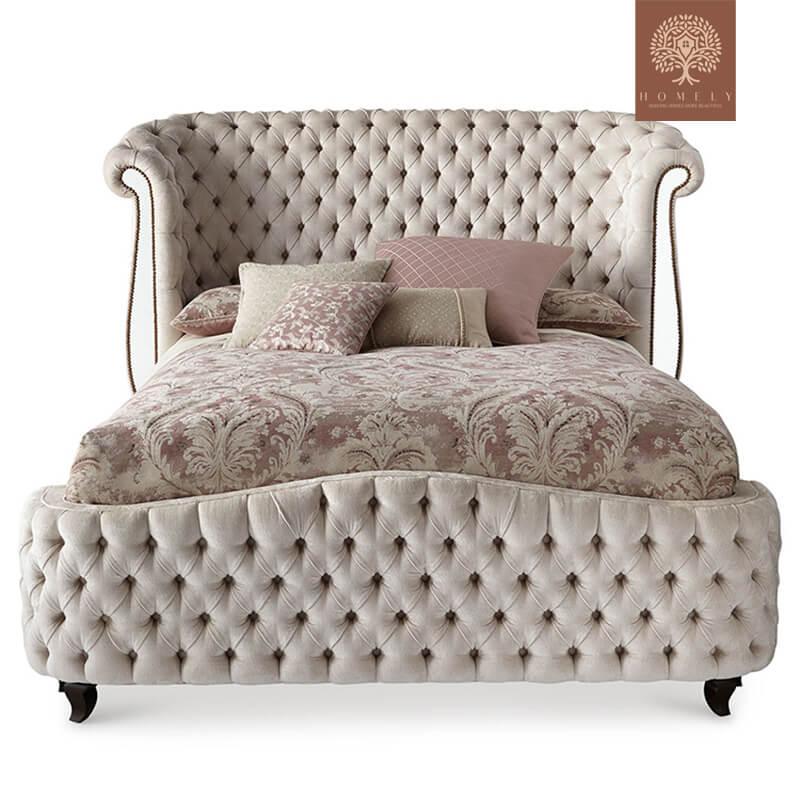 FLAVIO-LIT ARTISANAL EN VELOURS- Homely