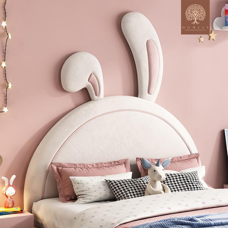 MONARCH-LIT MODERNE EN SIMILICUIR POUR GARÇON ET FILLE- Homely