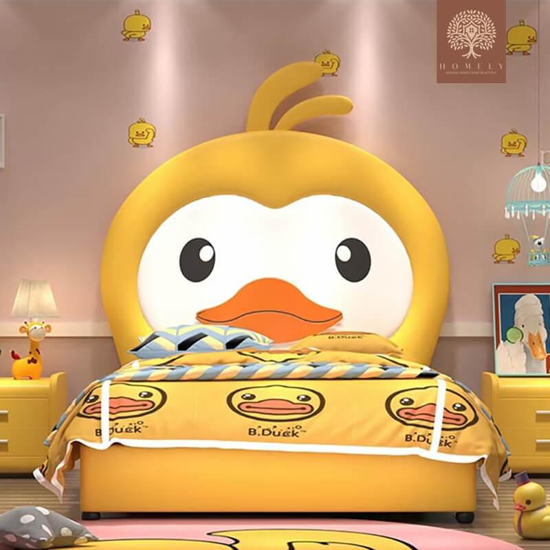 DOSHIE-LIT MODERNE EN SIMILICUIR POUR GARÇON ET FILLE- Homely