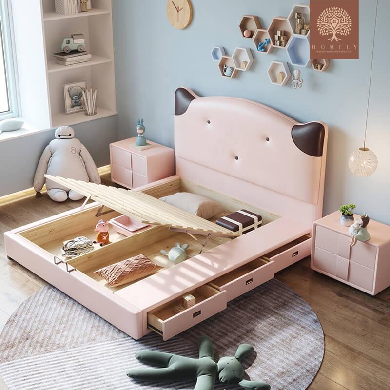 ABBY-LIT MODERNE EN SIMILICUIR POUR GARÇON ET FILLE- Homely