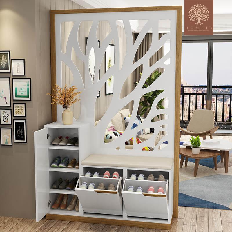 SUMMY-MEUBLE À CHAUSSURES MODERNE- Homely