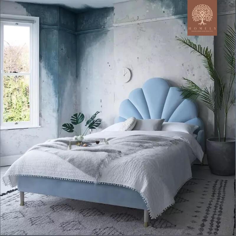 SHELL-LIT MODERNE EN VELOURS POUR GARÇON ET FILLE- Homely