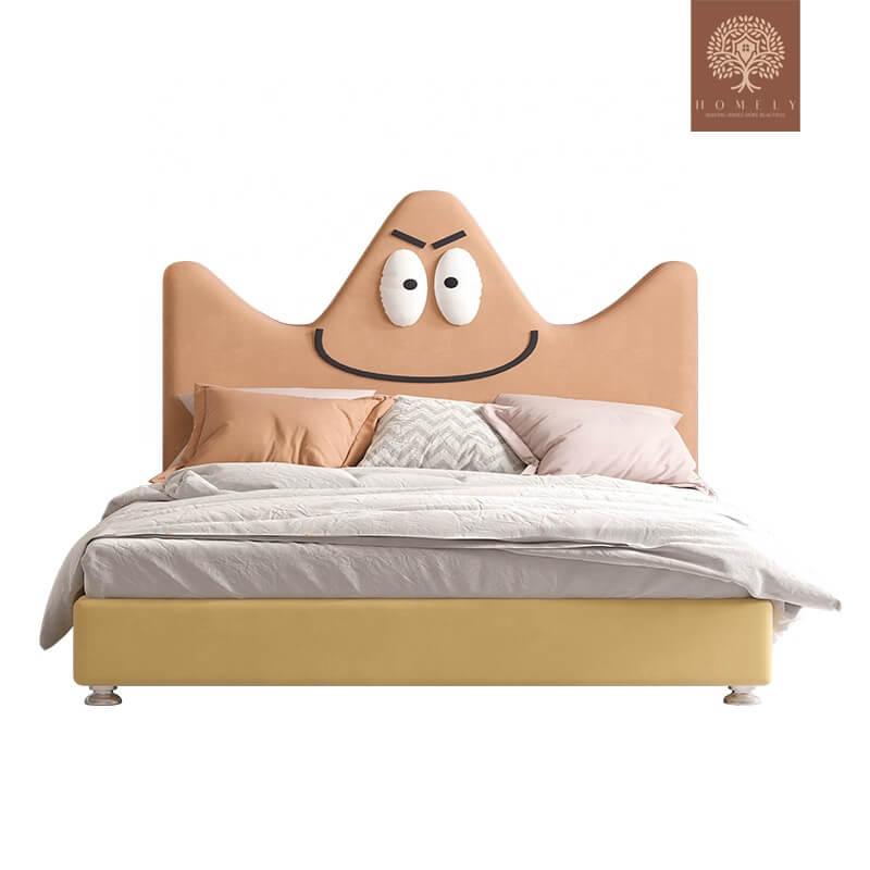 DOSHIE-LIT MODERNE EN SIMILICUIR POUR GARÇON ET FILLE- Homely