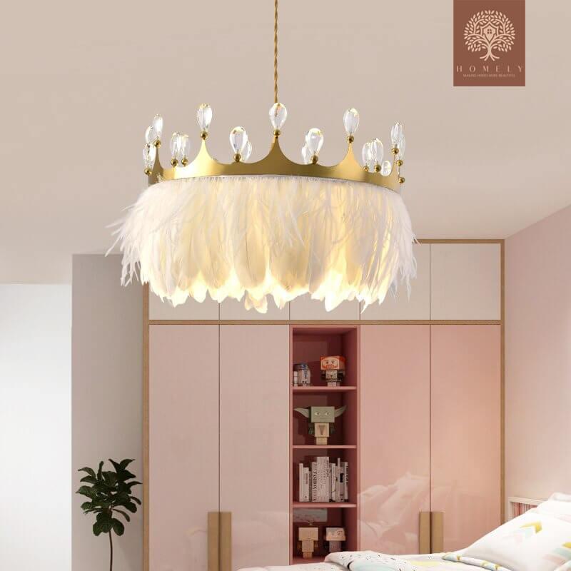LUKLOY LUSTRE ROMANTIQUE EN CRISTAL - Homely