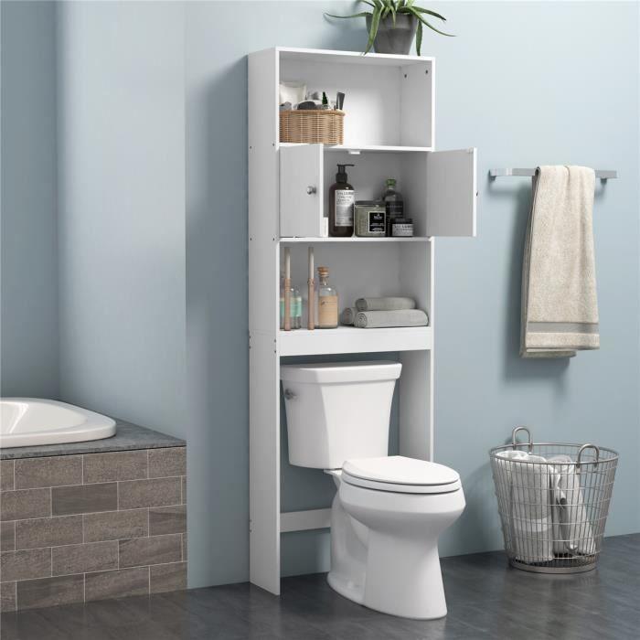 Meuble WC Moderna Armoire Meuble Salle de Bain - Homely