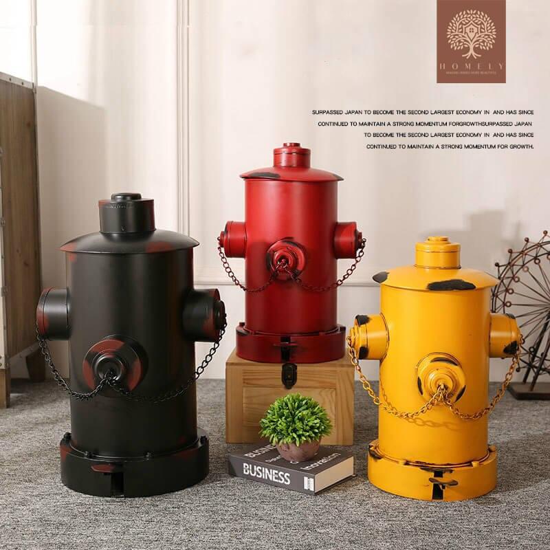 POUBELLE CRÉATIVE FER BOUCHE D&