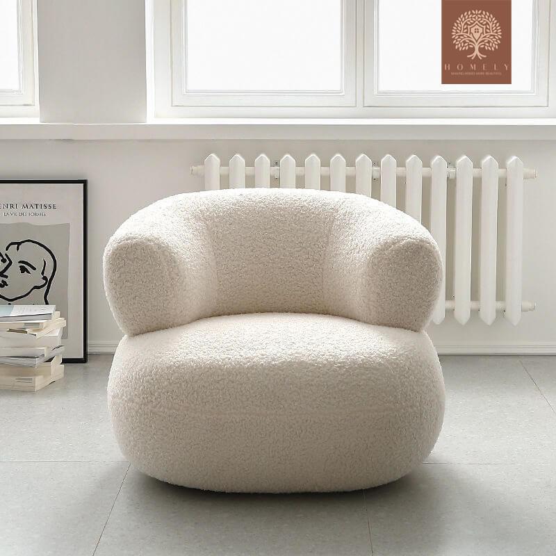 KAYDEN-FAUTEUIL MODERNE EN LAINE D&