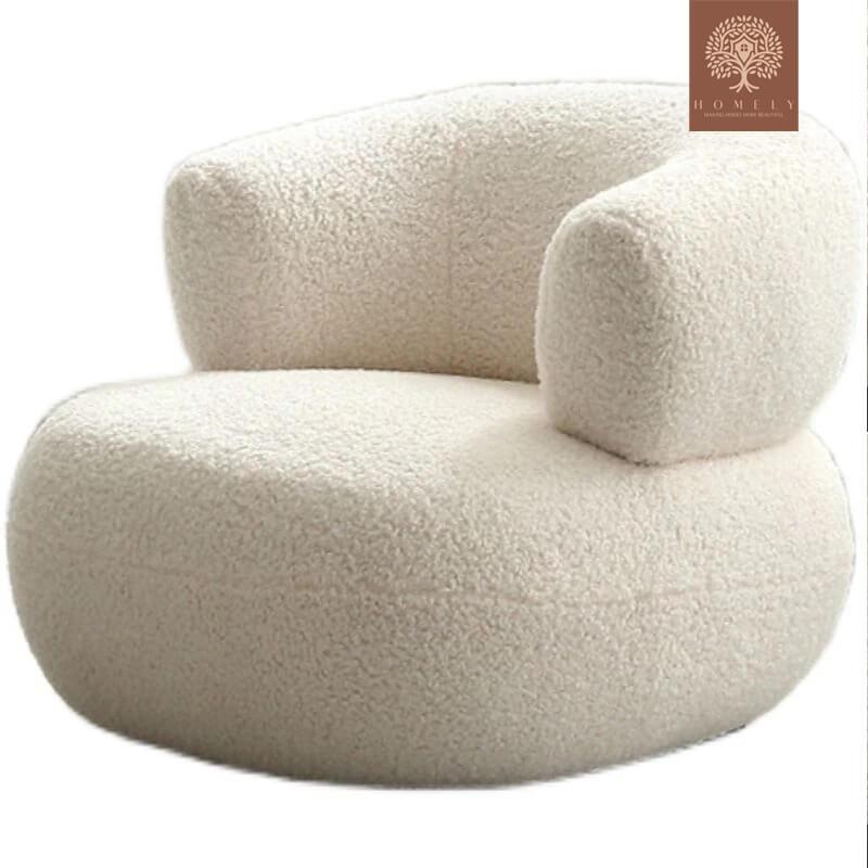 KAYDEN-FAUTEUIL MODERNE EN LAINE D&
