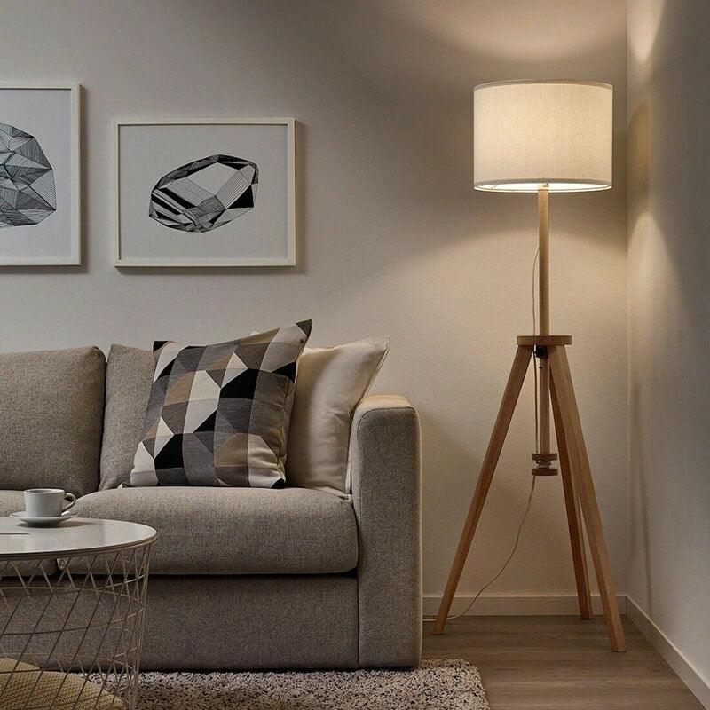 LAUTERS LAMPADAIRE AVEC AMPOULE LED - Homely