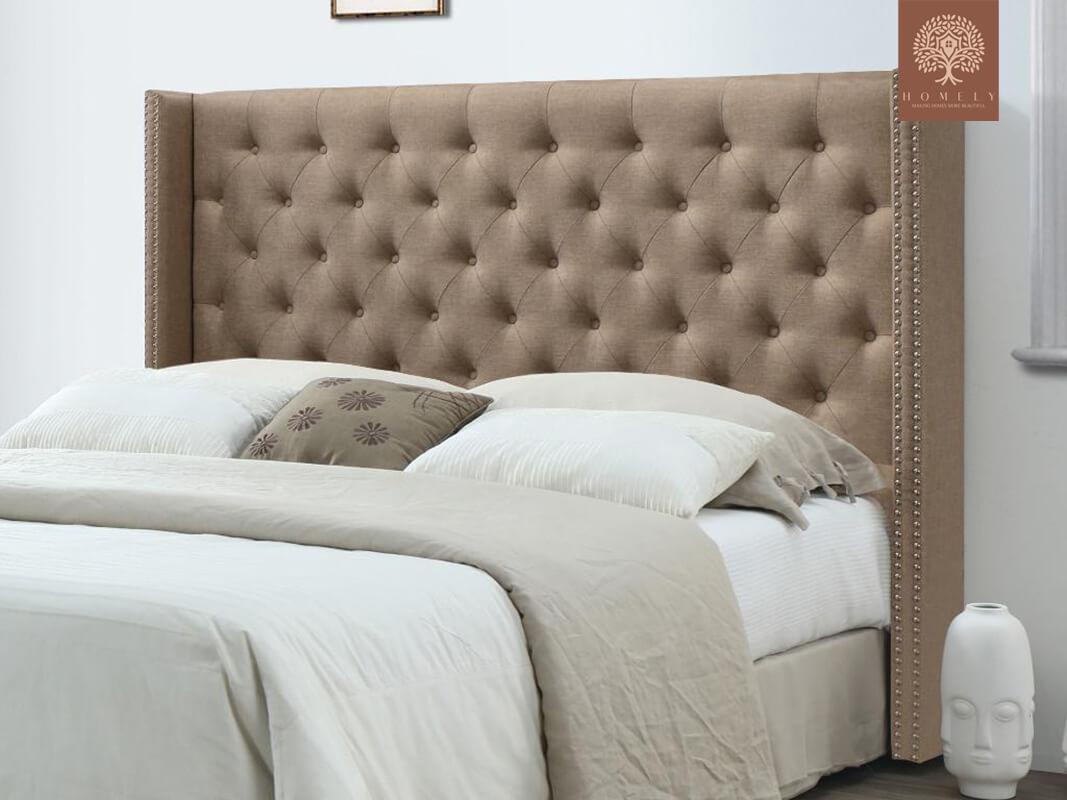 MILO-LIT CAPITONNÉE EN VELOURS- Homely