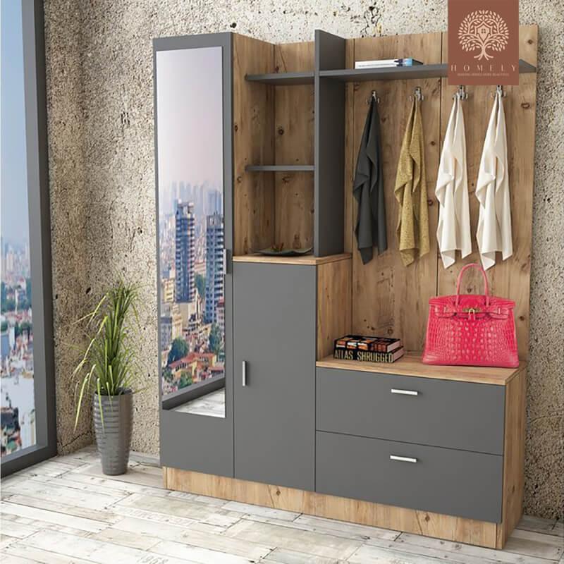 DAHLIN -MEUBLE DE RANGEMENT À CHAUSSURES- Homely