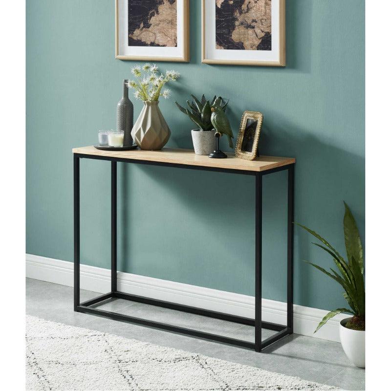 Console design industrielle bois et métal - ULGA