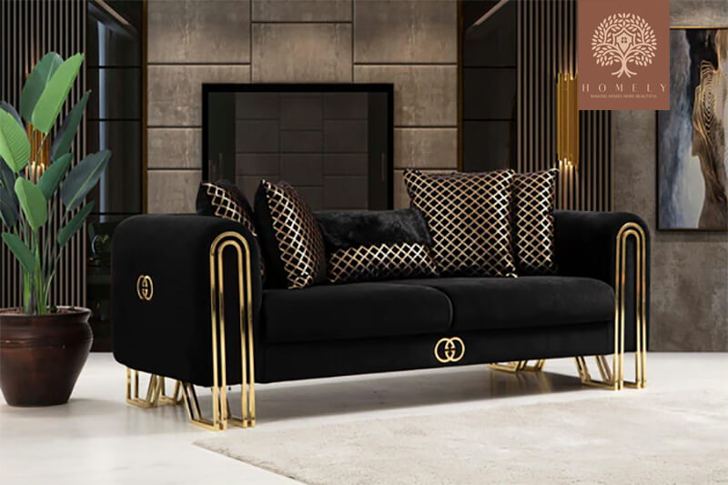 GUCCI-ENSEMBLE DE CANAPÉ LUXE 6 PLACES-