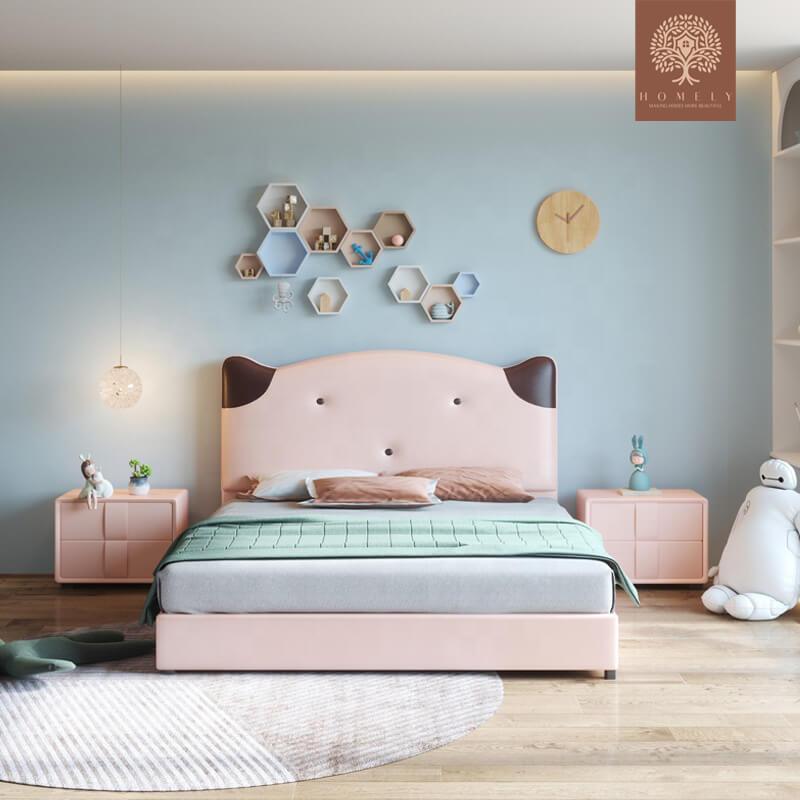 ABBY-LIT MODERNE EN SIMILICUIR POUR GARÇON ET FILLE- Homely