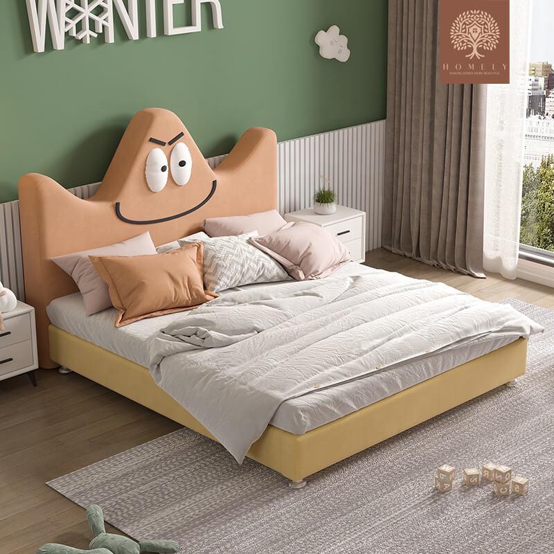 DOSHIE-LIT MODERNE EN SIMILICUIR POUR GARÇON ET FILLE- Homely